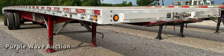 image for item DI7873 2012 Wilson Trailers CF-1080  flatbed trailer