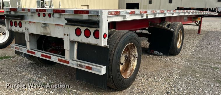 image for item DI7873 2012 Wilson Trailers CF-1080  flatbed trailer