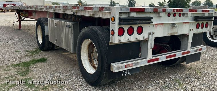 image for item DI7873 2012 Wilson Trailers CF-1080  flatbed trailer