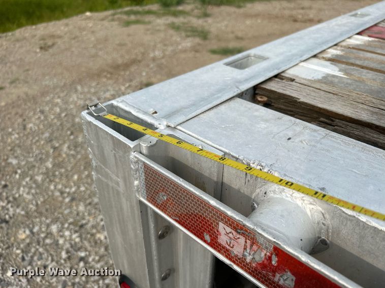 image for item DI7873 2012 Wilson Trailers CF-1080  flatbed trailer