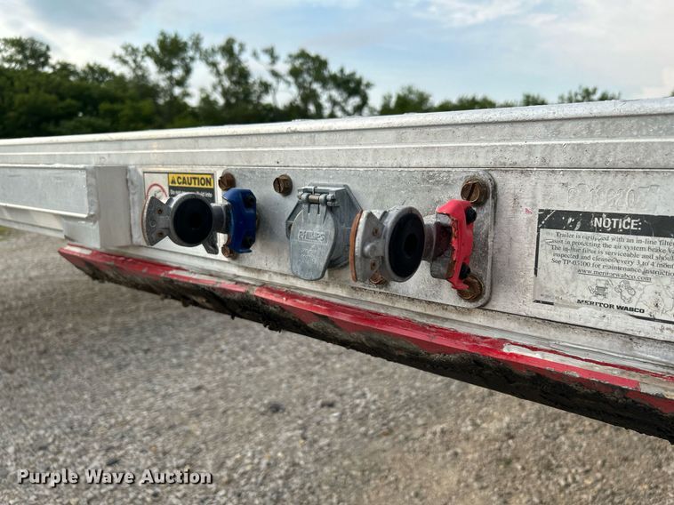 image for item DI7873 2012 Wilson Trailers CF-1080  flatbed trailer