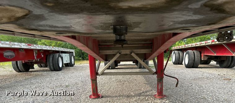 image for item DI7873 2012 Wilson Trailers CF-1080  flatbed trailer