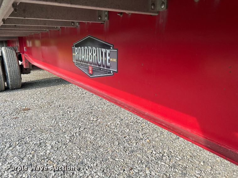 image for item DI7873 2012 Wilson Trailers CF-1080  flatbed trailer