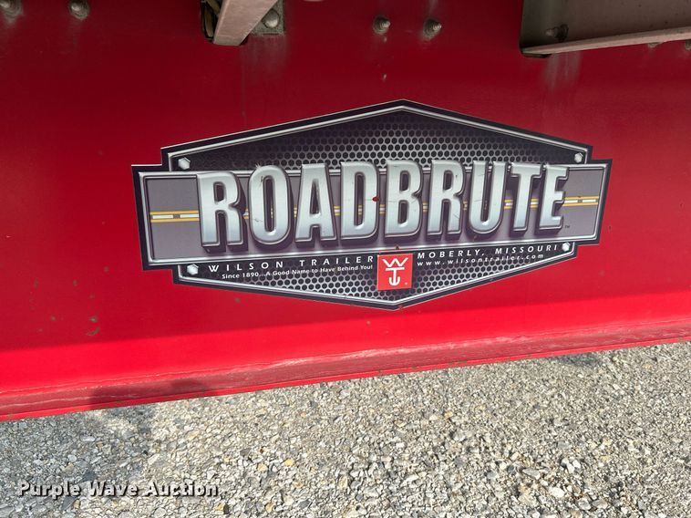 image for item DI7873 2012 Wilson Trailers CF-1080  flatbed trailer