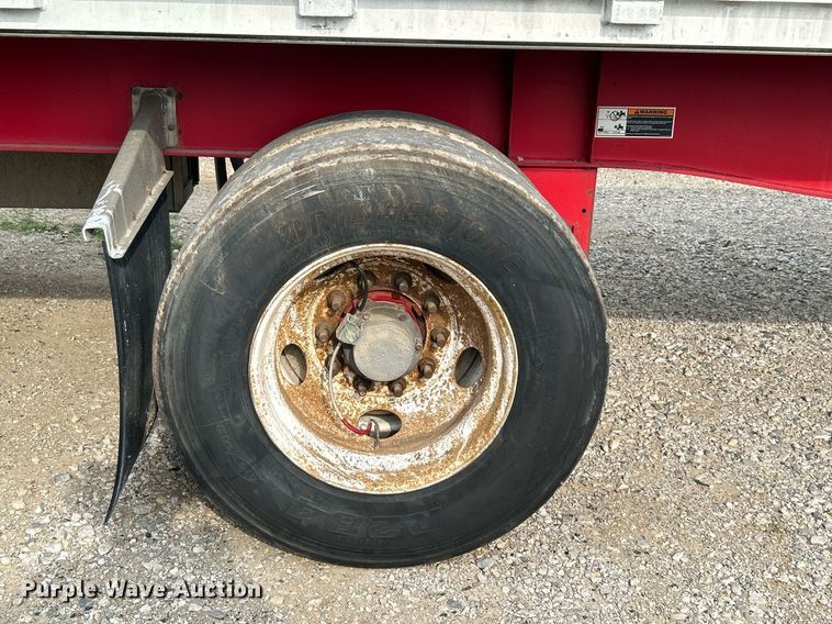 image for item DI7873 2012 Wilson Trailers CF-1080  flatbed trailer