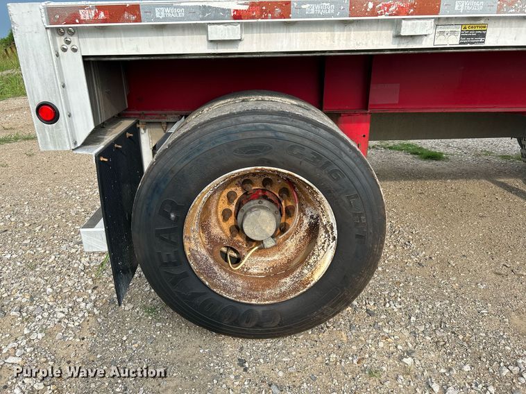 image for item DI7873 2012 Wilson Trailers CF-1080  flatbed trailer
