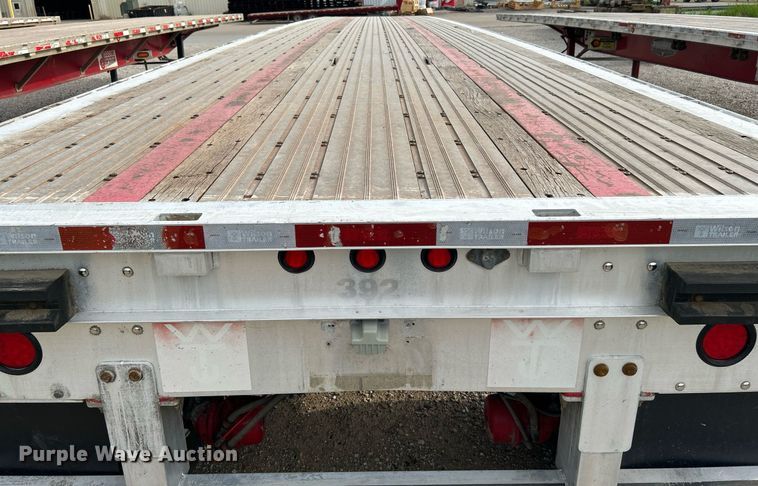 image for item DI7873 2012 Wilson Trailers CF-1080  flatbed trailer