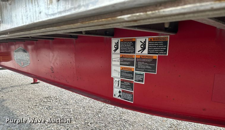 image for item DI7873 2012 Wilson Trailers CF-1080  flatbed trailer