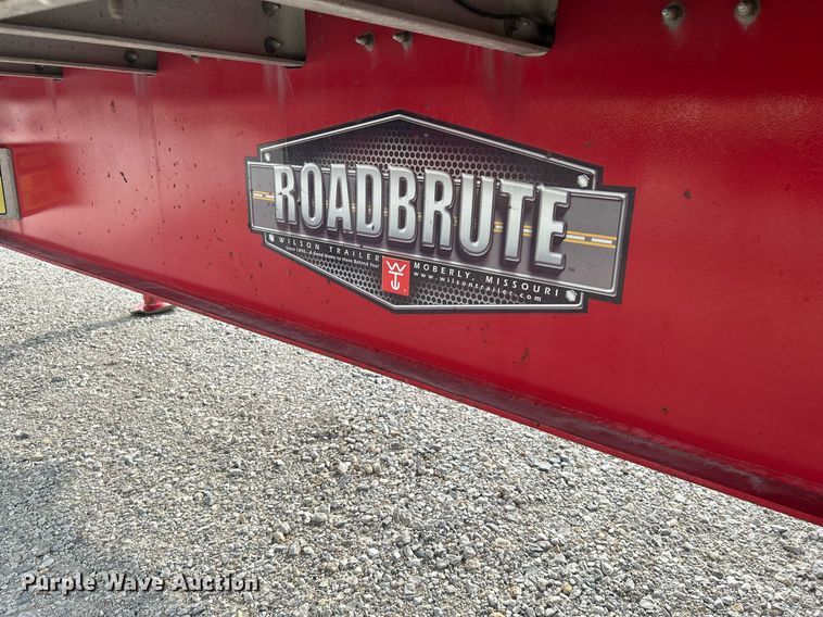 image for item DI7873 2012 Wilson Trailers CF-1080  flatbed trailer