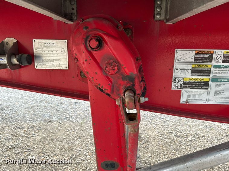 image for item DI7873 2012 Wilson Trailers CF-1080  flatbed trailer