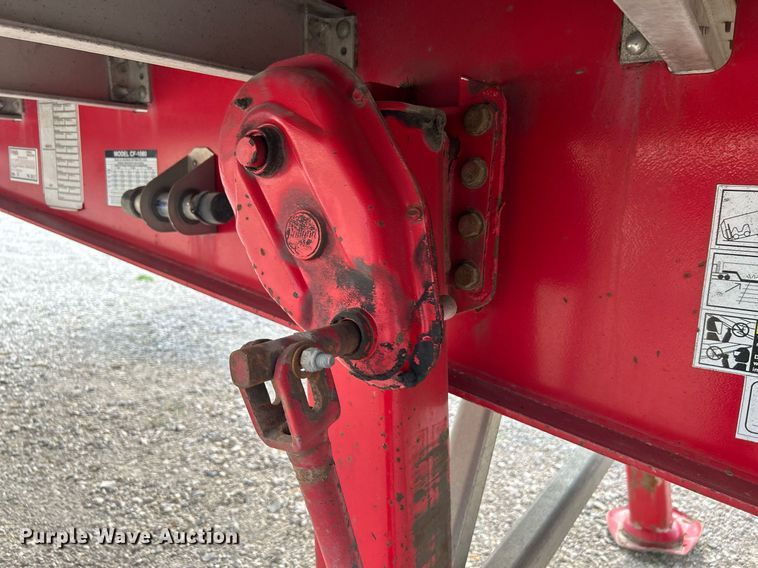 image for item DI7873 2012 Wilson Trailers CF-1080  flatbed trailer