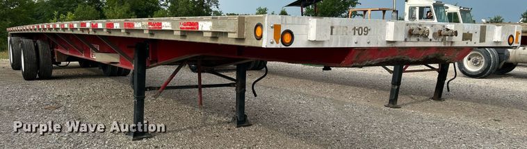 image for item DI7874 2012 Doonan 4820BLKTTIKB  flatbed trailer