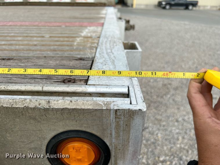 image for item DI7874 2012 Doonan 4820BLKTTIKB  flatbed trailer