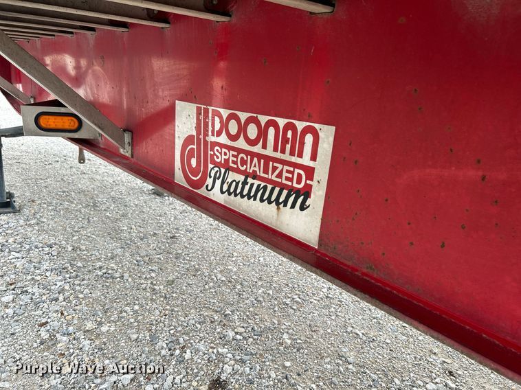 image for item DI7874 2012 Doonan 4820BLKTTIKB  flatbed trailer