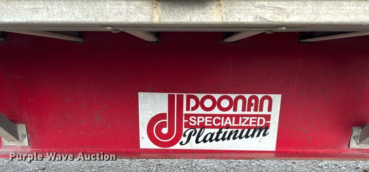 image for item DI7874 2012 Doonan 4820BLKTTIKB  flatbed trailer