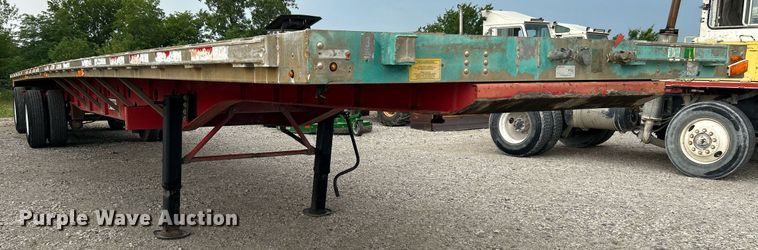 image for item DI7875 2006 Transcraft Eagle NW2  flatbed trailer
