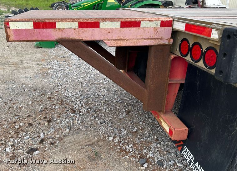 image for item DI7875 2006 Transcraft Eagle NW2  flatbed trailer