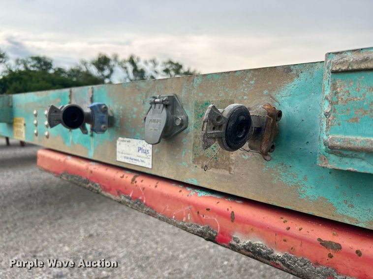 image for item DI7875 2006 Transcraft Eagle NW2  flatbed trailer