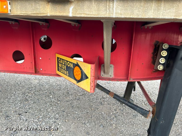 image for item DI7875 2006 Transcraft Eagle NW2  flatbed trailer