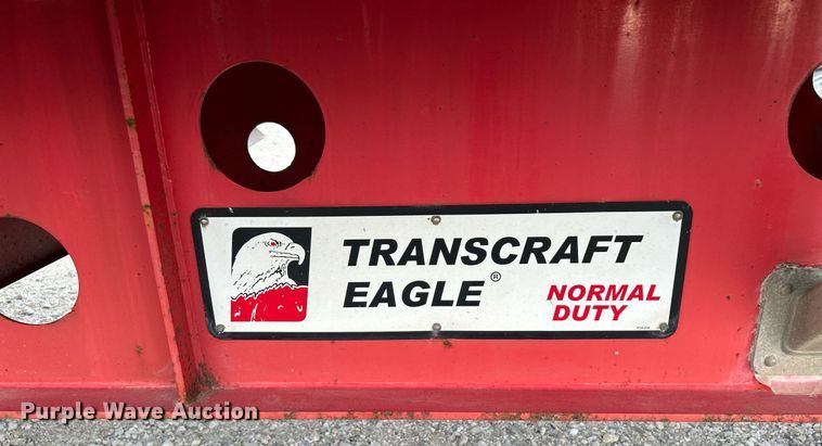 image for item DI7875 2006 Transcraft Eagle NW2  flatbed trailer
