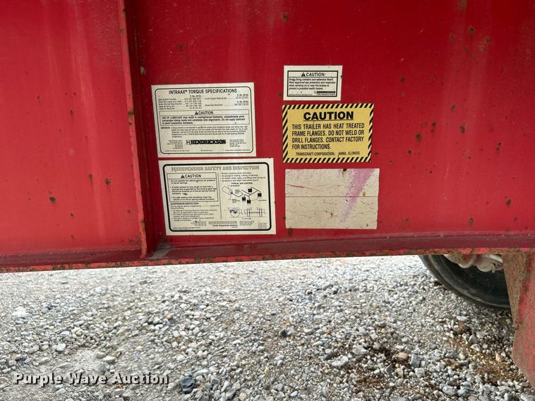 image for item DI7875 2006 Transcraft Eagle NW2  flatbed trailer