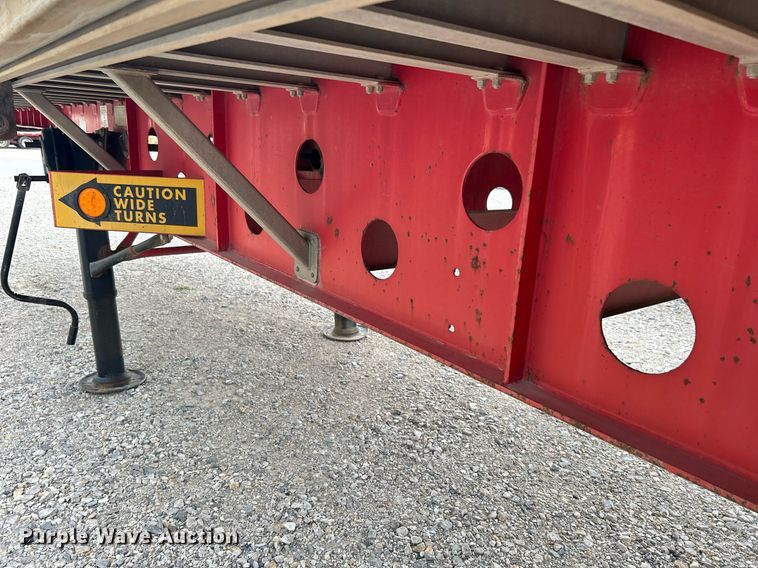 image for item DI7875 2006 Transcraft Eagle NW2  flatbed trailer