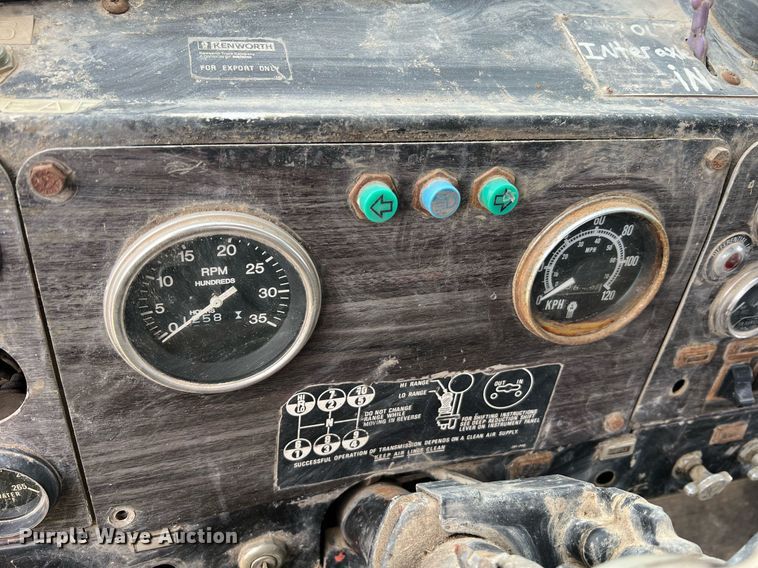 image for item DO2193 1979 Kenworth W900A  semi truck