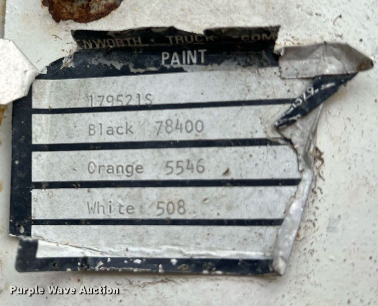 image for item DO2193 1979 Kenworth W900A  semi truck