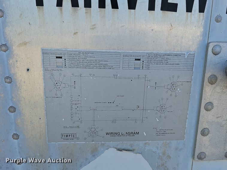 image for item DO2823 1999 Timpte  grain trailer