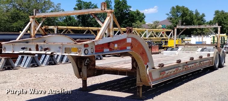 image for item DP3306 1989 Shop built  equipment trailer