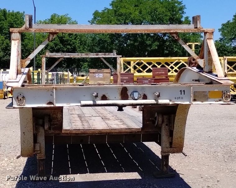 image for item DP3306 1989 Shop built  equipment trailer