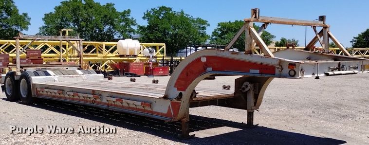 image for item DP3306 1989 Shop built  equipment trailer