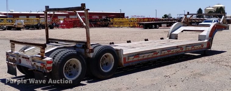 image for item DP3306 1989 Shop built  equipment trailer