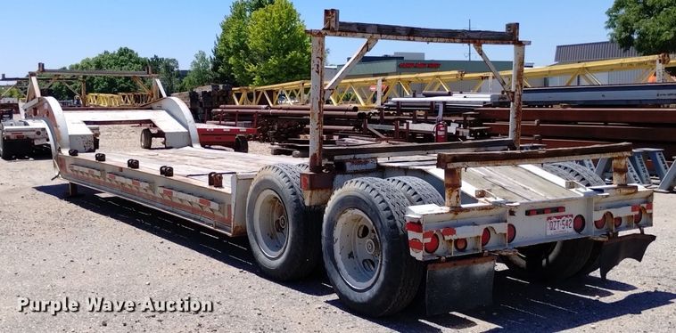 image for item DP3306 1989 Shop built  equipment trailer