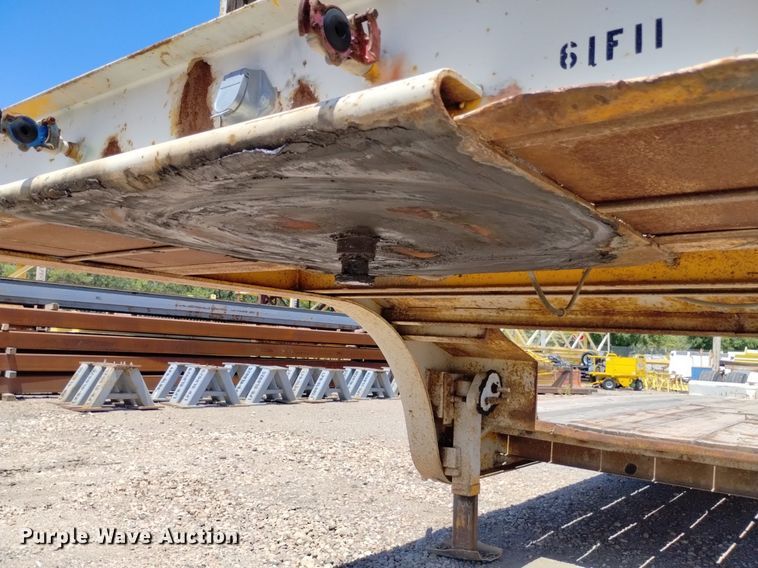 image for item DP3306 1989 Shop built  equipment trailer