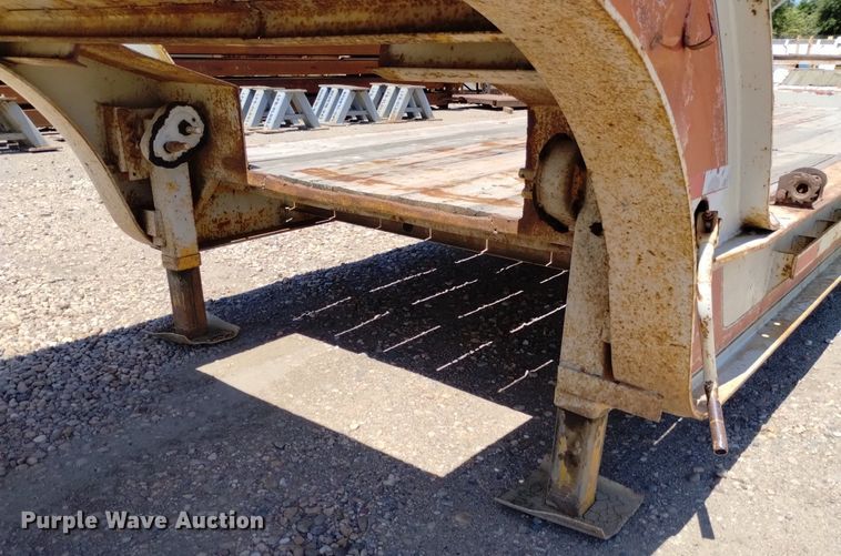 image for item DP3306 1989 Shop built  equipment trailer