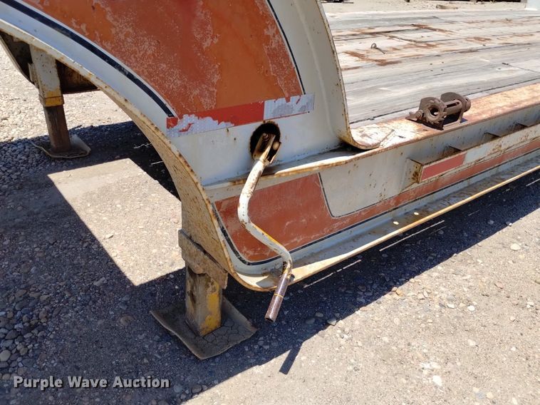 image for item DP3306 1989 Shop built  equipment trailer