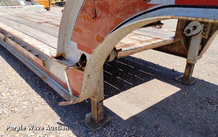 image for item DP3306 1989 Shop built  equipment trailer