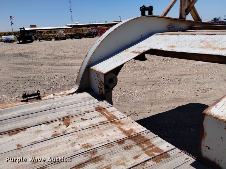 image for item DP3306 1989 Shop built  equipment trailer