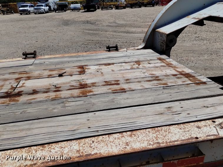 image for item DP3306 1989 Shop built  equipment trailer