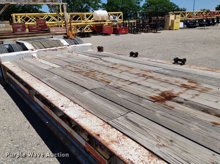 image for item DP3306 1989 Shop built  equipment trailer