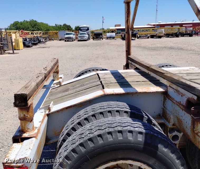 image for item DP3306 1989 Shop built  equipment trailer