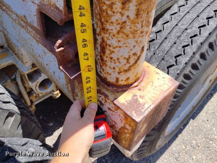 image for item DP3306 1989 Shop built  equipment trailer