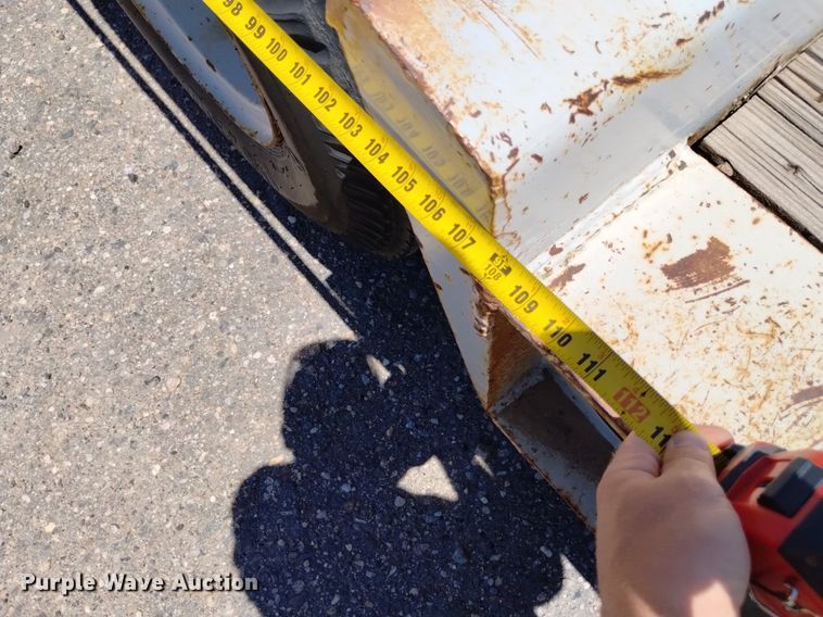 image for item DP3306 1989 Shop built  equipment trailer