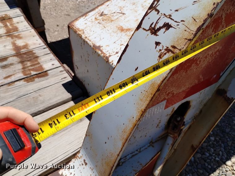 image for item DP3306 1989 Shop built  equipment trailer