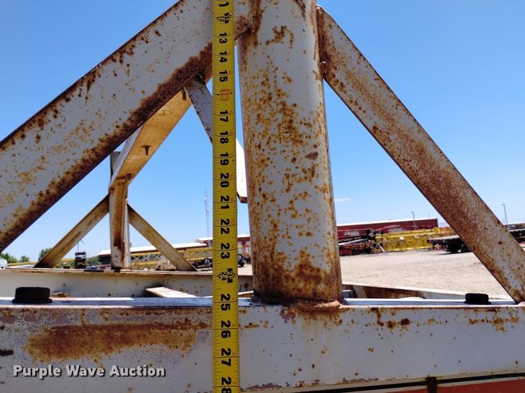 image for item DP3306 1989 Shop built  equipment trailer