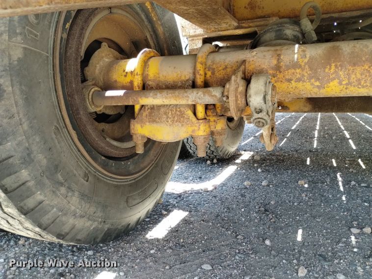image for item DP3306 1989 Shop built  equipment trailer