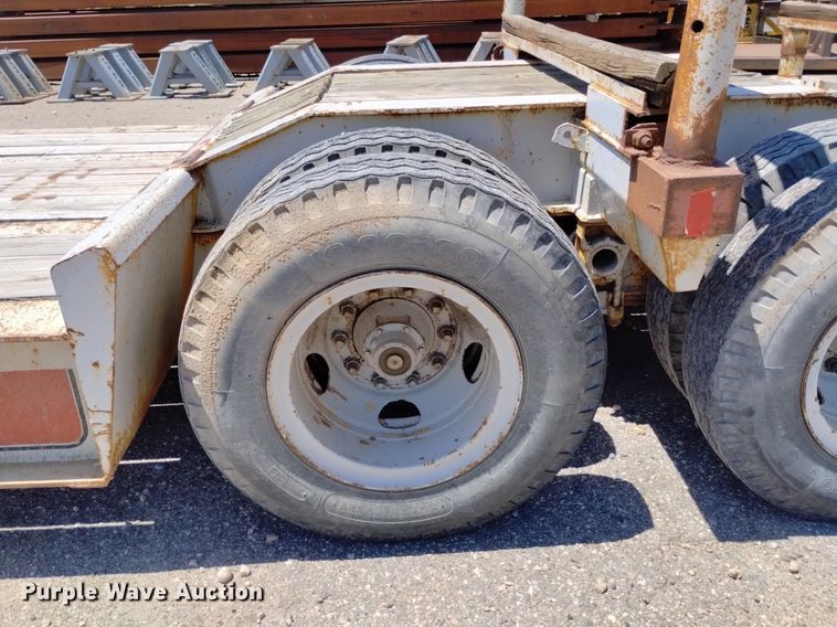 image for item DP3306 1989 Shop built  equipment trailer