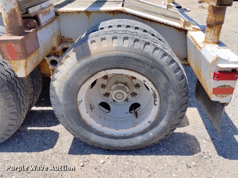 image for item DP3306 1989 Shop built  equipment trailer