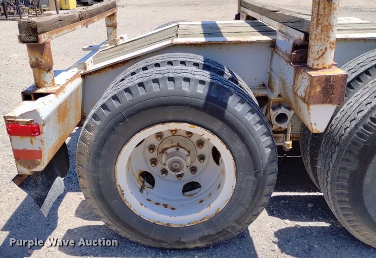 image for item DP3306 1989 Shop built  equipment trailer